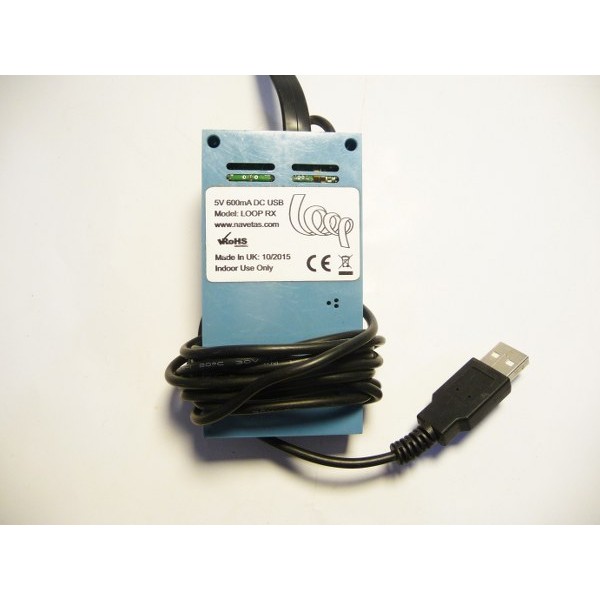 Indoor Us USB 5v 600mA dc model Loop RX, Navetas, Uk (14 Days Warrenty on Entire Stock)